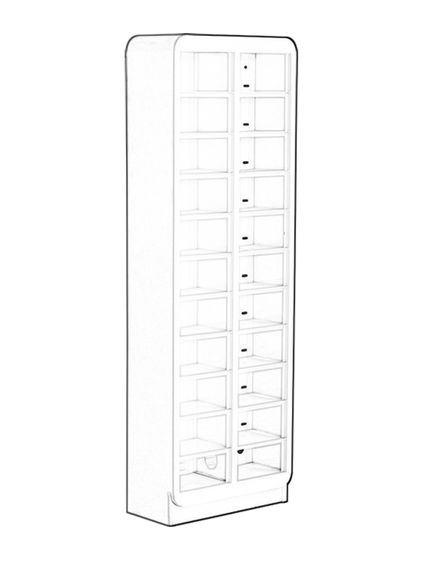 Mobile phone storage cabinet