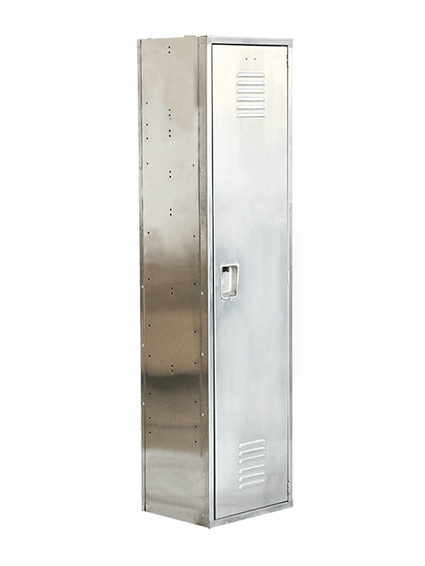 Stainless steel lockers