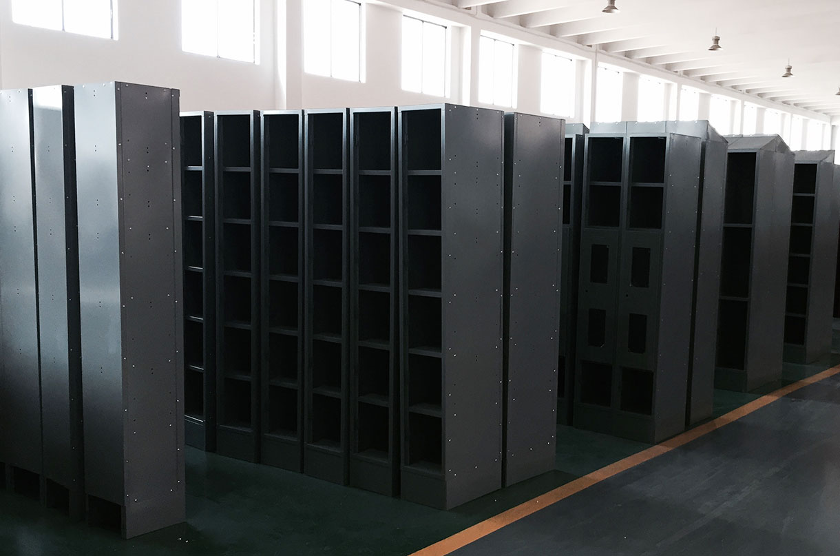 Six Tier Locker