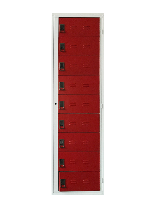 Nine Door Welded Locker