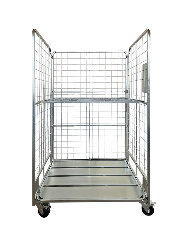 Double shelf trolley